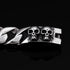 Eisernem Kreuz herren armband iron cross totenkopf skull uniqal